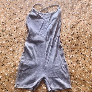 One piece shorts set, romper